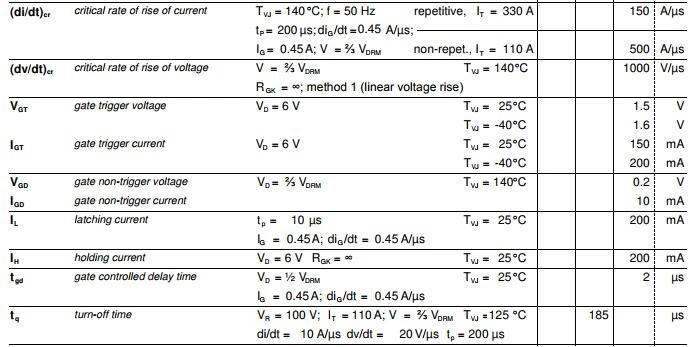 Mcma110p1200ta SCR Module Thyristor Module to-240 Washing Machine, Light, Fan, Air Conditioner