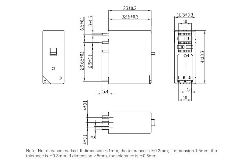 PCB Mounting Type 80A Spdt Latching Relay for Smart Home