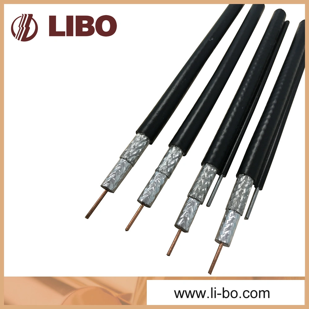 High Quality Factory Price Silicone CCS RG6 Flexible Coaxial Cable