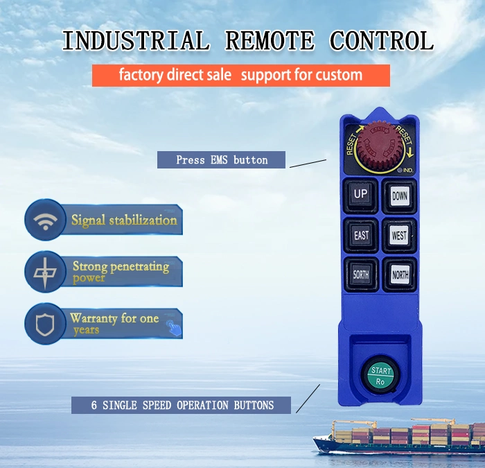Saga1- L8b Industrial Hetronic Remote Control Case Limit Switch for Crane Concrete Pump