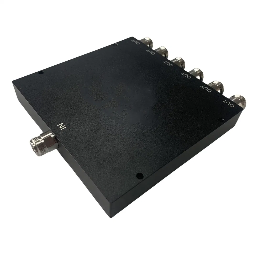 350-1000MHz 6 Way Wilkinson Power Splitter Divider