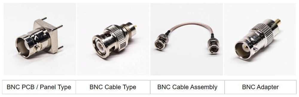 RF Coaxial Right Angle Video Dual BNC Jack Female Connector DIP for PCB