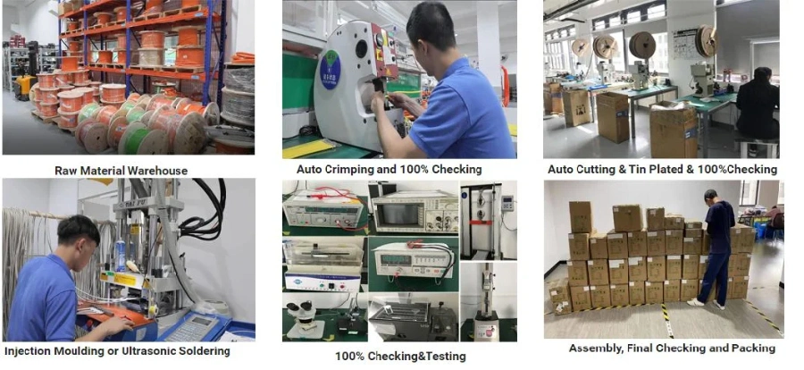 SMA, SMB, BNC, TNC, RF Coaxial Connector Wire Harness/Cable Assembly