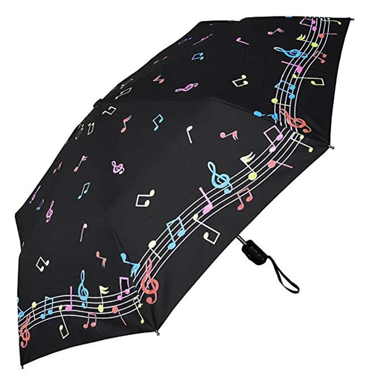 China Factory Promotion Color Changing Umbrella Rain and Sun Automatic Folding Umbrella Water Color Change Outdoor Auto Gift Umbrella for Kids