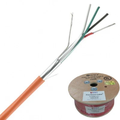  Cavo coassiale bianco a 4 conduttori a 8 conduttori da 0,22 mm UTP 2 conduttori RG58 RG 8