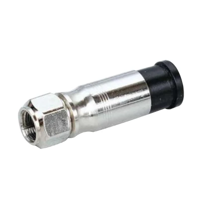  Connettore tipo F RG59 RG6 RG11 connettori RF impermeabili RG11 Connettori di compressione F.