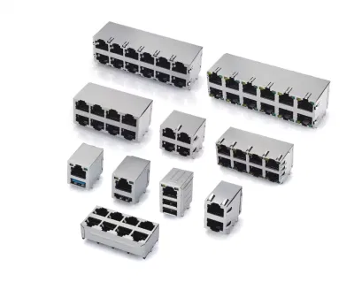  Terminale FPC USB VGA HDMI DVI pin wafer impermeabile RF Connettore RJ45 DIN 41612 in fibra D-SUB