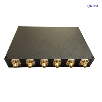 Splitter di potenza femmina SMA a 6 vie tipo micro Strip da 800 MHz Ripartitore di potenza