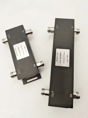  Accoppiatore ibrido da 3 dB, due connettori femmina da 300 watt e due uscite, 300 MHz~4000 MHz