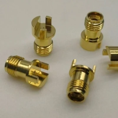  Connettore RF ad onde millimetriche 40 GHz 2,92 mm connettore per montaggio laterale per Circuito stampato da 1,78 mm