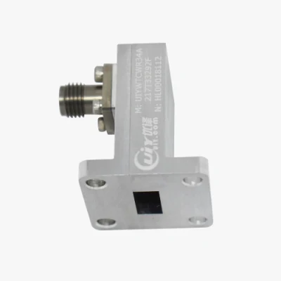 Adattatore coassiale da 21.7 a 33 GHz Wr34 per guida d&prime;onda Con connettore da 2,92 mm