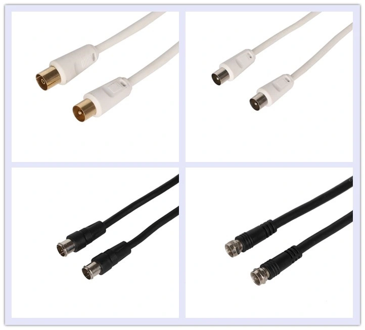 Satellite Antenna F Type Connector TV Coaxial Cable