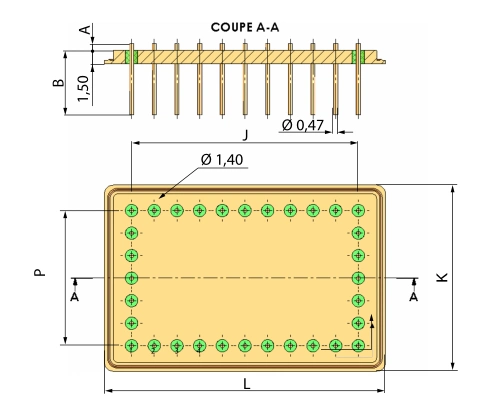 Optical Communication RF Insulator DC Insulator and Pin Connector for Electronics