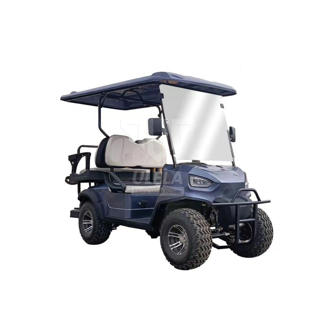 Ulela New Golf Cart Dealers Stepless Speed Change Golf Cart Push Buggy Electric China 6 Seater Golf Club Cart