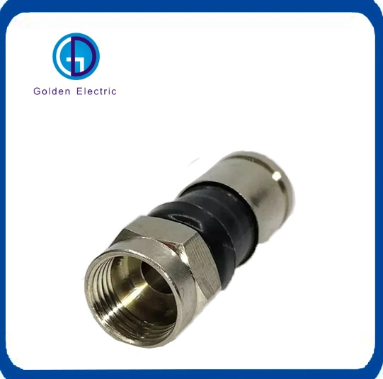 Rg59 RG6 Rg11 F Connector for Coaxial Cable Coax Cable Male Connector Plug