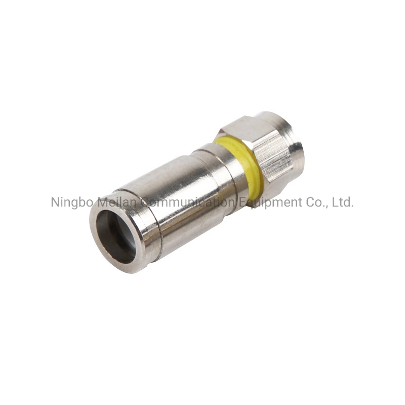 RG6 Audio Video 75-5 4 Shielded Extruded F Compression Coaxial Connector Couplers
