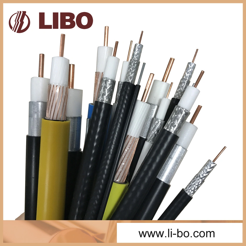 Factory Directly RG6/Rg59/Rg58/Rg11 Coaxial Cable with Power