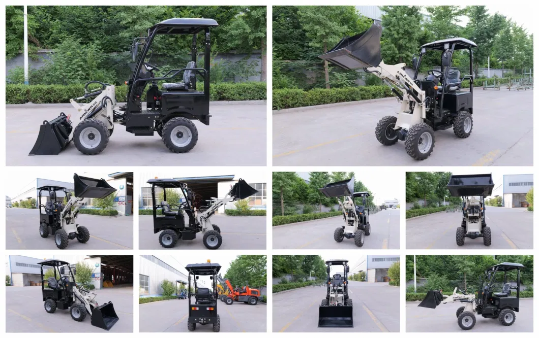 China Electronic Wheel Loader with Pilot Control &amp; Joystick &Quick Change