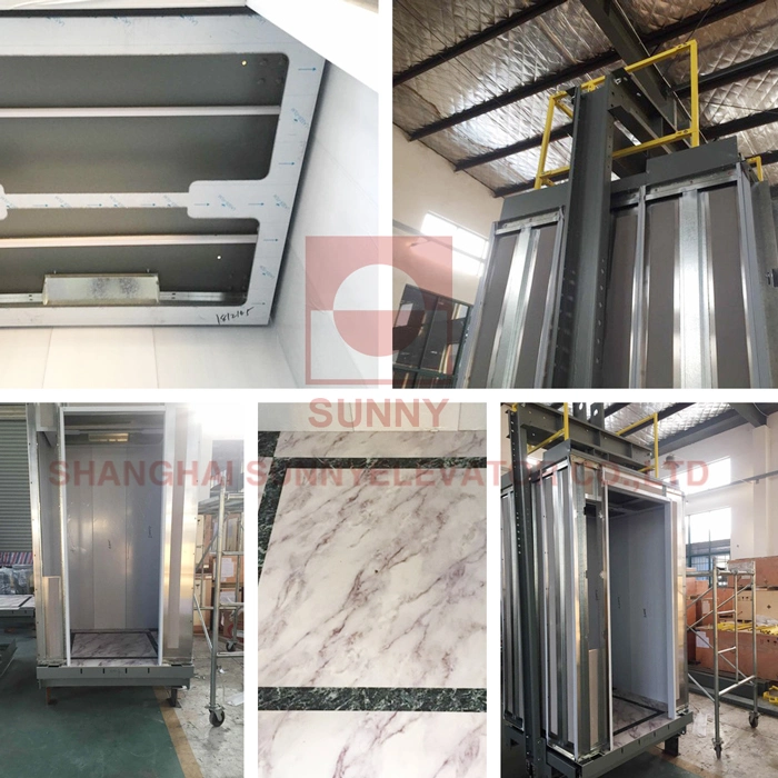 Stainless Steel Freight/Goods Elevator with Good Quality and Large Space