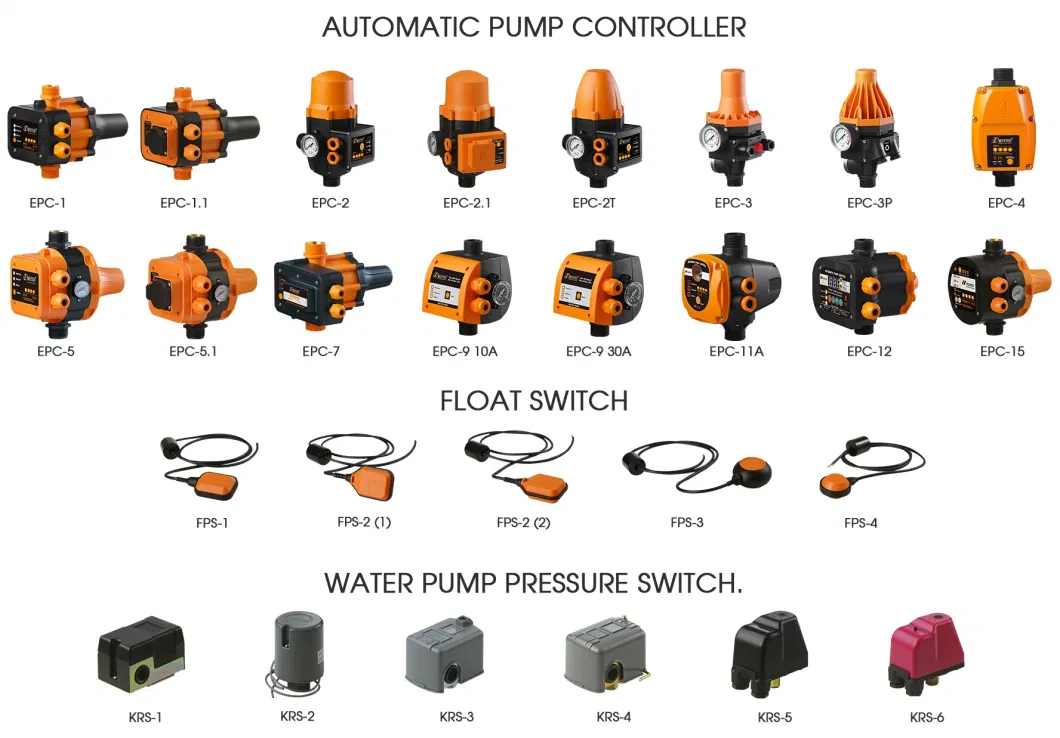 Monro Factory Hot Sale Auto on/off Pressure Control Water Pump Switch Krs-3 Mechanical Type