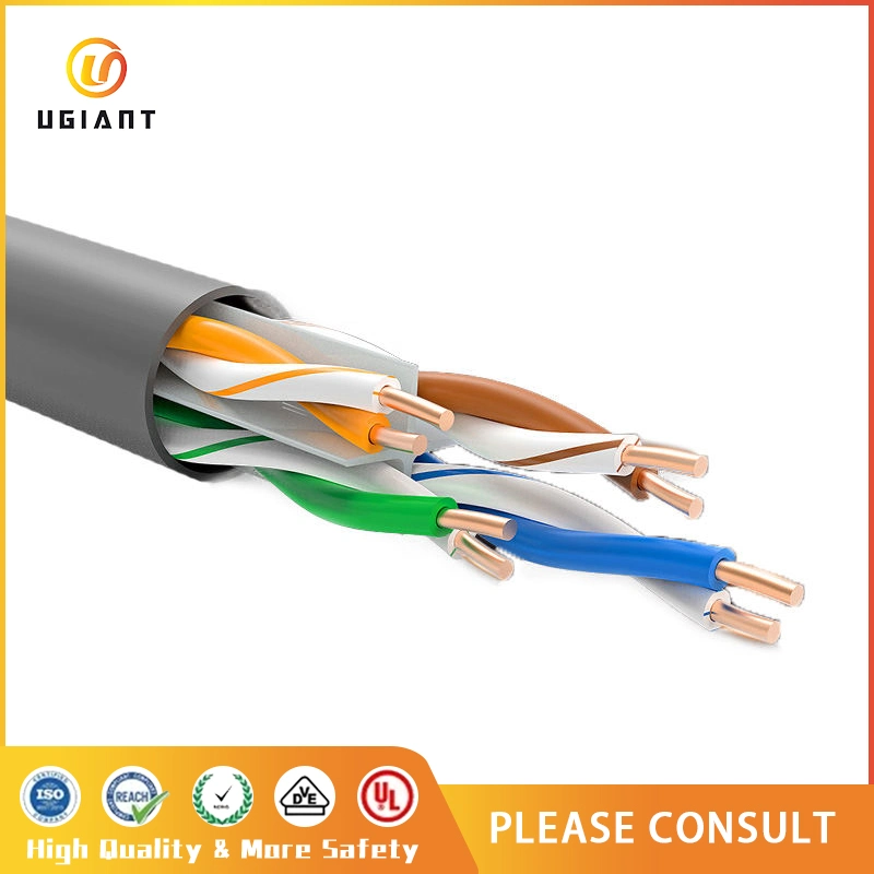 Elevator Travelling with Network Cable and Coaxial Cable CAT6 Syv CCTV Wire
