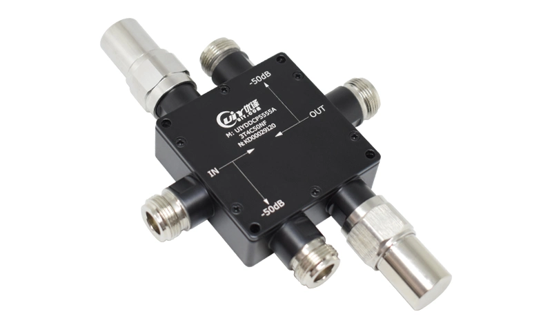 3~4GHz RF Dual Directional Coupler with 50dB nominal coupling