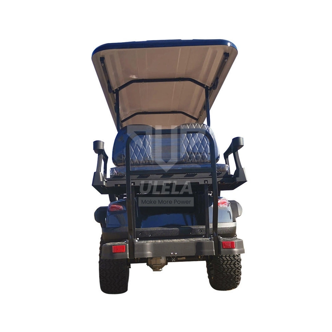 Ulela New Golf Cart Dealers Stepless Speed Change Golf Cart Push Buggy Electric China 6 Seater Golf Club Cart