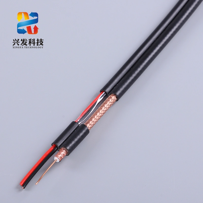 Coaxial Cable CCTV Cable Rg59 Cable with Power Rg58 RG6 CATV Cable