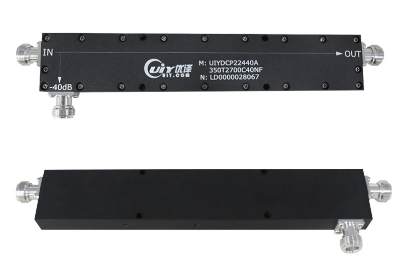 350~2700MHz RF Directional Coupler 200W 5~40dB Cavity Coupler