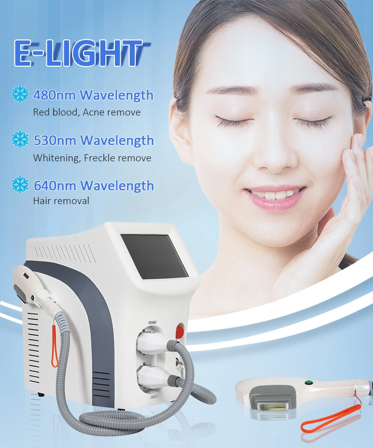 Factory Supplier 2 in 1 IPL Elight Hair Removal Machine Skin Rejuvenation RF Skin Care Beauty Machine