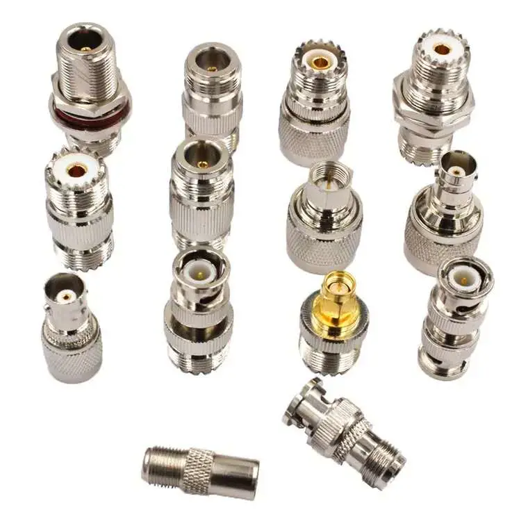 Micro BNC Male Crimp Connector for Rg58, Rg59, and RG6 Coaxial Cables