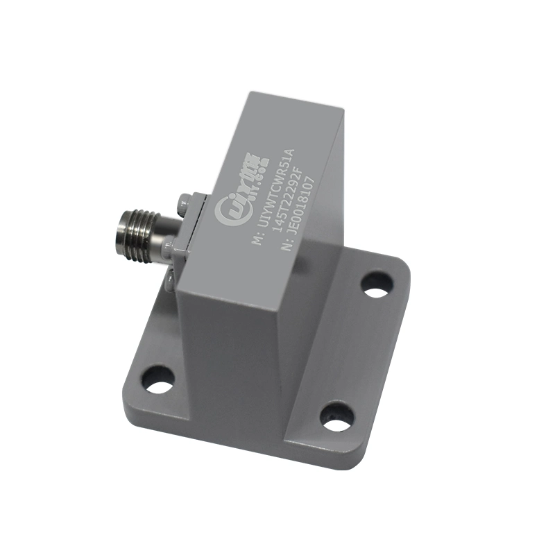 WR51(BJ180)14.5~22.0GHz Ku Band RF Waveguide to Coaxial Adapter 2.92mm Female