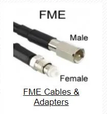 China Supplier Electrical RF Coaxial UHF Female Jack Connector to Fme Male Plug RF Coaxial Connector Adapter