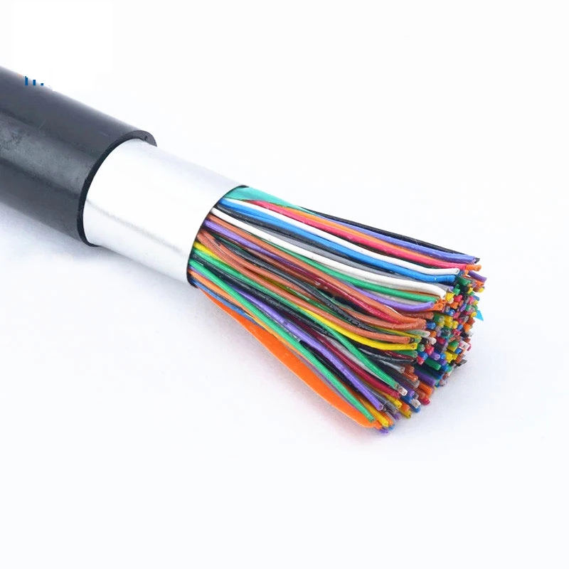 Flexible Solid PVC Coated Insulated Copper Conductor Control Flat Round Coaxial Power Wiring Flat Welding Solar Telephone Cat5 6A Electrical Electric Wire Cable