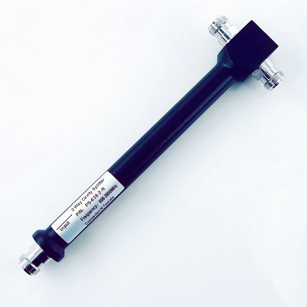 5g N Female Cavity Two Power Divider 698-3800MHz Cavity 2 Way Power Splitter 698-2700MHz