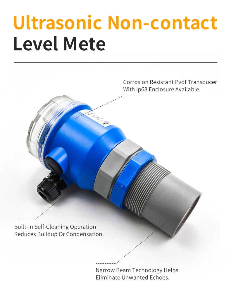 Intelligent Flat Type RF Admittance Radio Frequency Material Level Switch