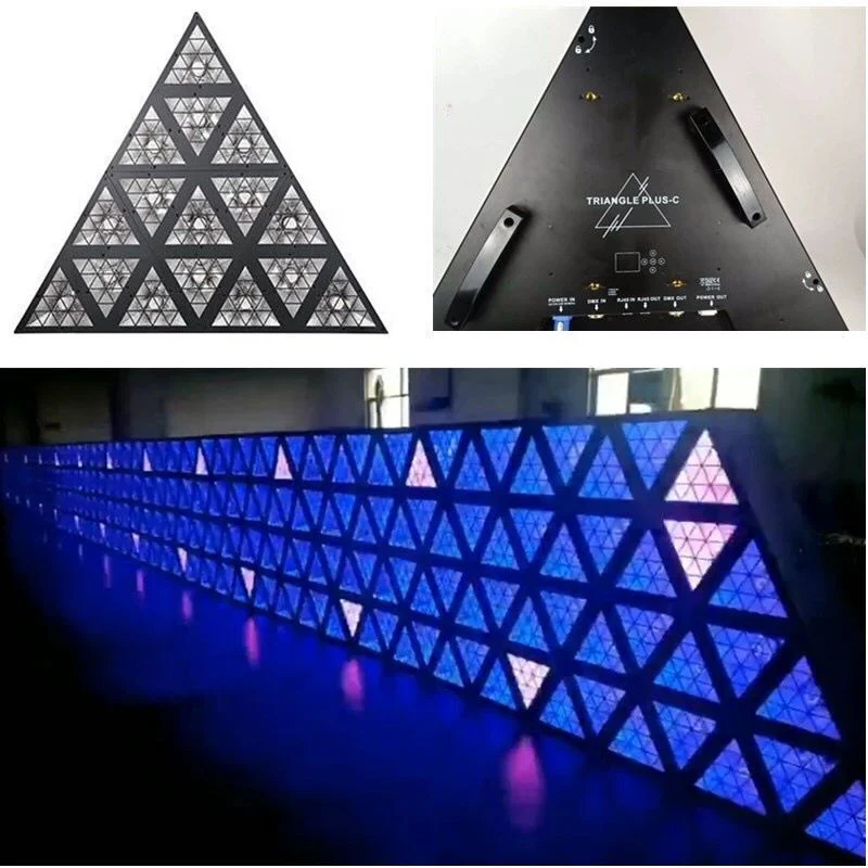 Kensun 576*0.3W RGBW 4in1 Background LED Matrix 16PCS 30W Triangle Effect Light