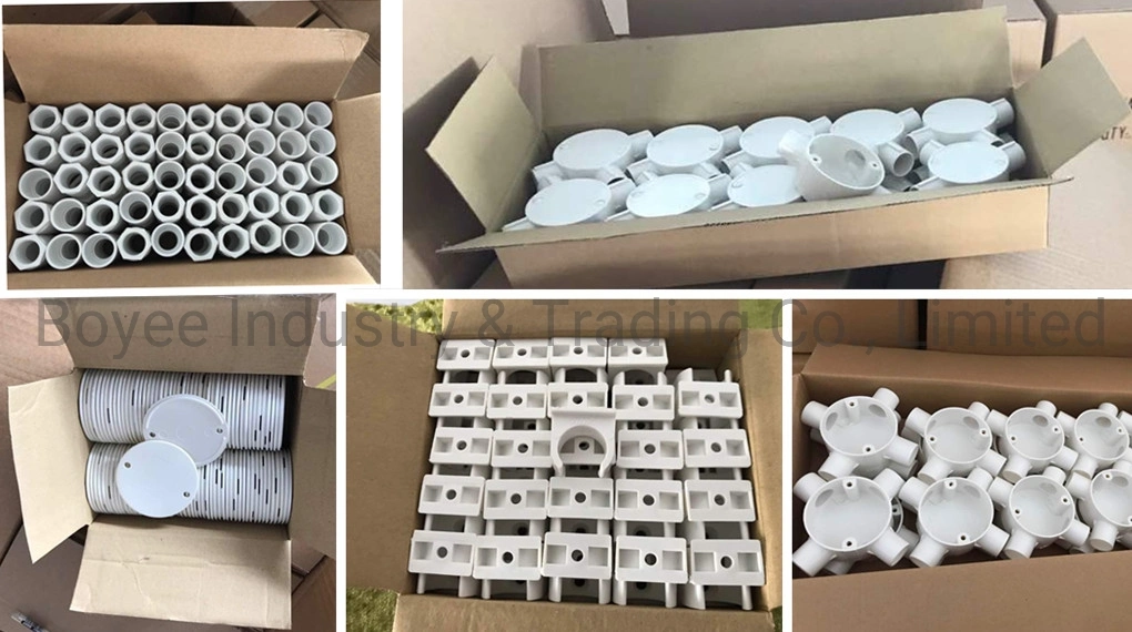 PVC Straight Electrical Cable Conduit Pipe Fitting Coupling