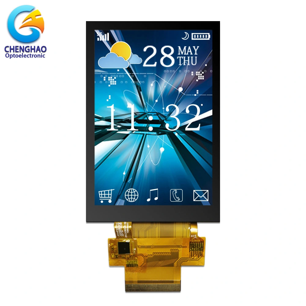 3.5&quot; TFT LCD 320*480 Resolution Capacitive Touch Screen Display