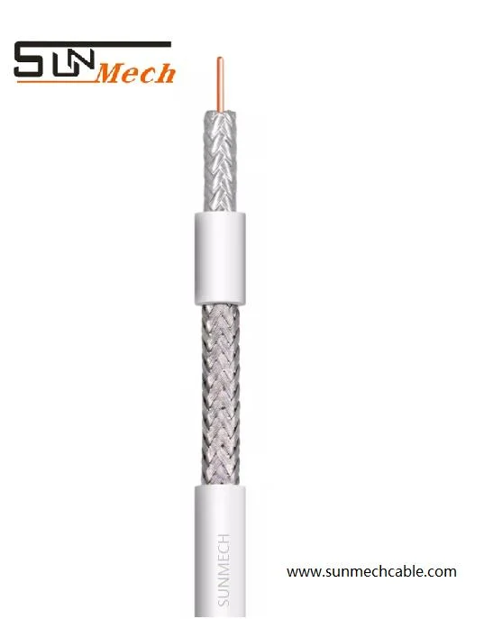 Coaxial Rg6u CATV Cable 75ohm Rg58 Rg59 with Power Rg11 Kx6 Communication Data Coaxial TV Cable