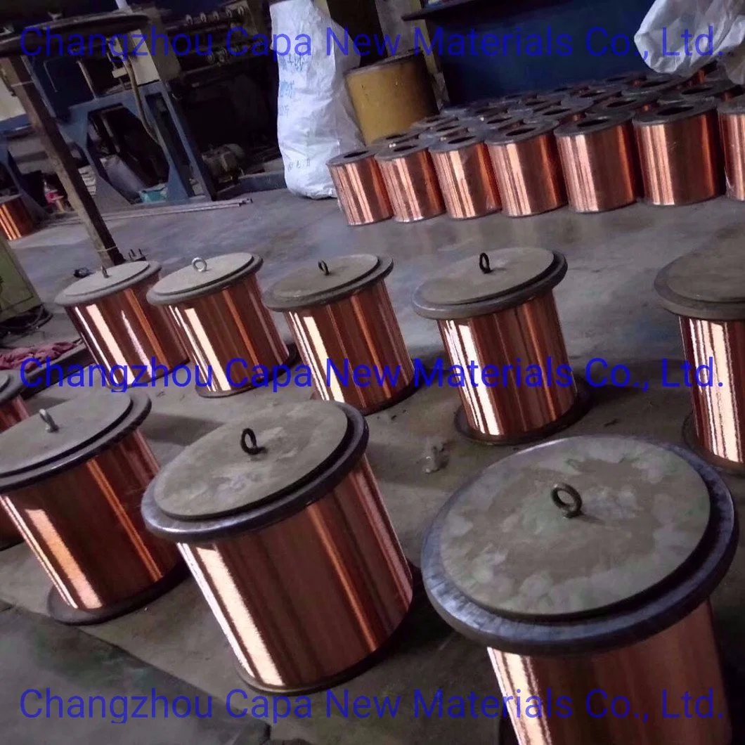 0.81, 1.02mm CCS Wire/Copper Clad Steel Wire for Coaxial Cable Rg59 RG6