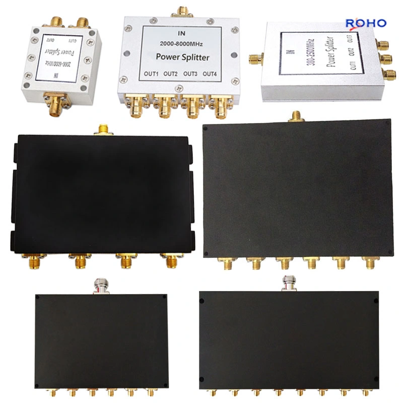 6 Way SMA Female Power Splitter 800-2700MHz Micro Strip Type Power Divider