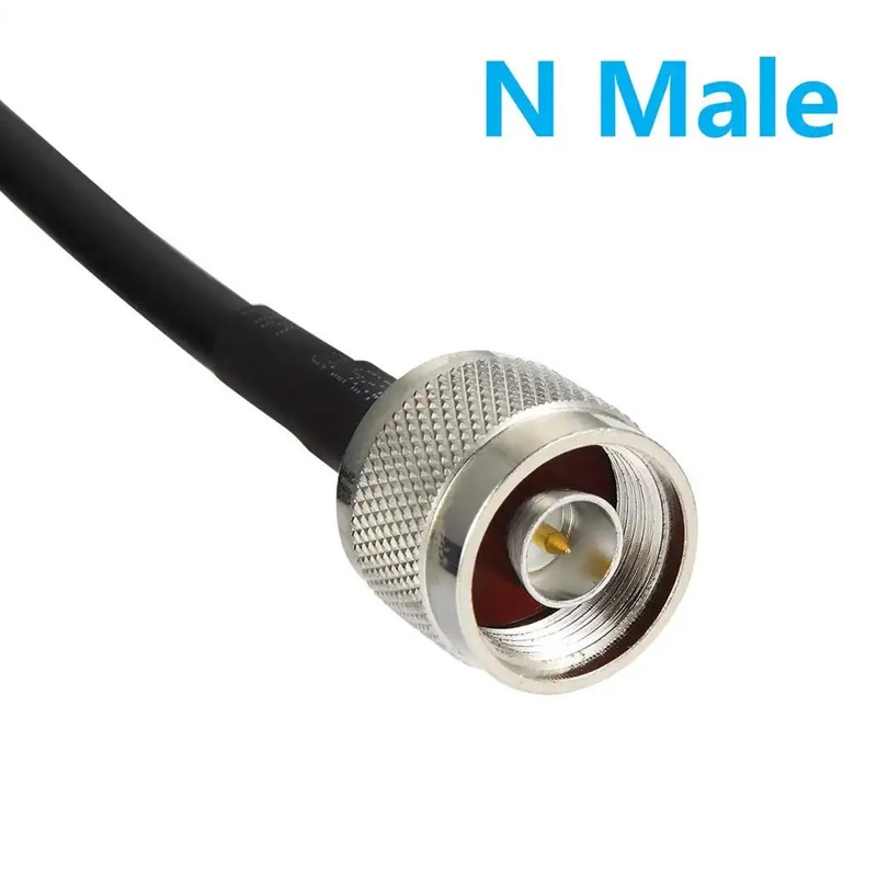 1m Low Loss LMR 400 Extension Coaxial Wavelink Cable N Male to SMA Male Type Plug Connectors for 4G 5g LTE Router