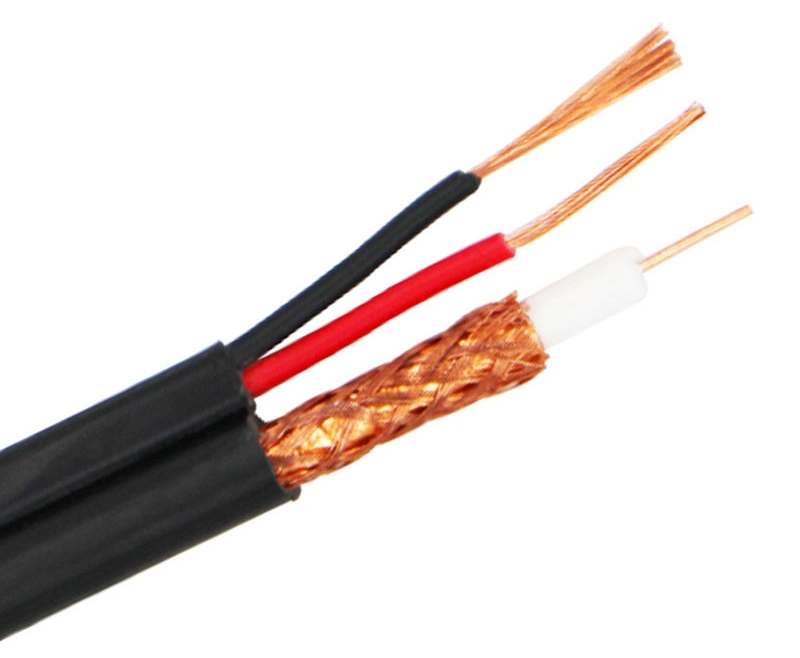 Rg58/Rg59/RG6/Rg11 Coaxial Cable with Power 75ohm Apply to CCTV/CATV