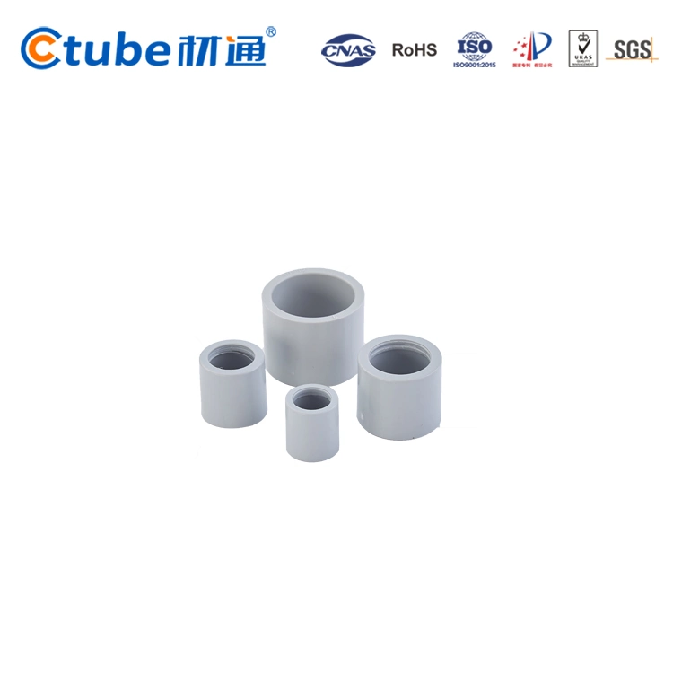 20mm 25mm PVC Electrical Conduit Fitting Plain Reducer Solid Coupling