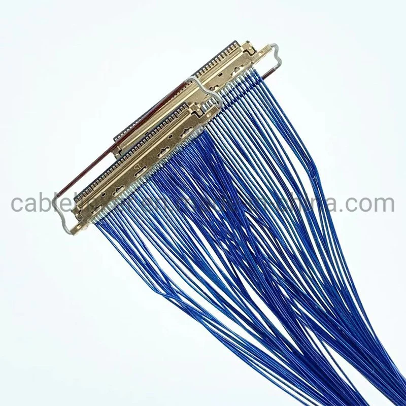 Custom Ipex 20453 30pin 40pin Mirco Coaxial Cable Assembly for Display