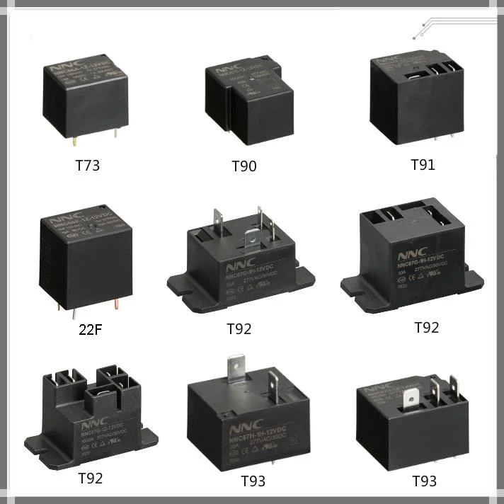 PCB power intermediate relay NNC67E(T90) 30A 40A SPDT