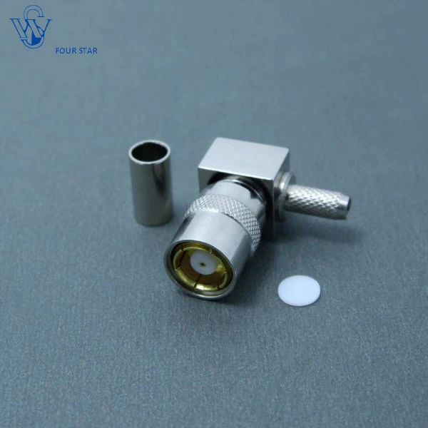 90 Degree Antenna Bt3002 Cable Smz Female Crimp Right Angle RF Coaxial Connector