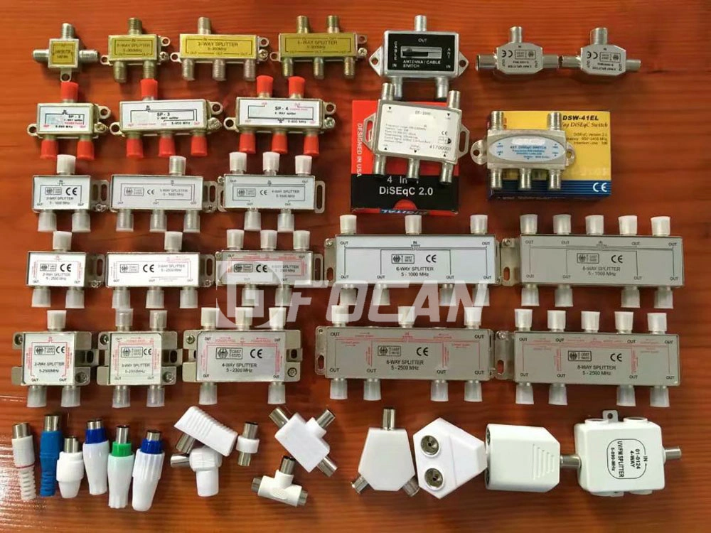 Focan Compression F Connector for RG6, Rg58, Rg59, Rg11