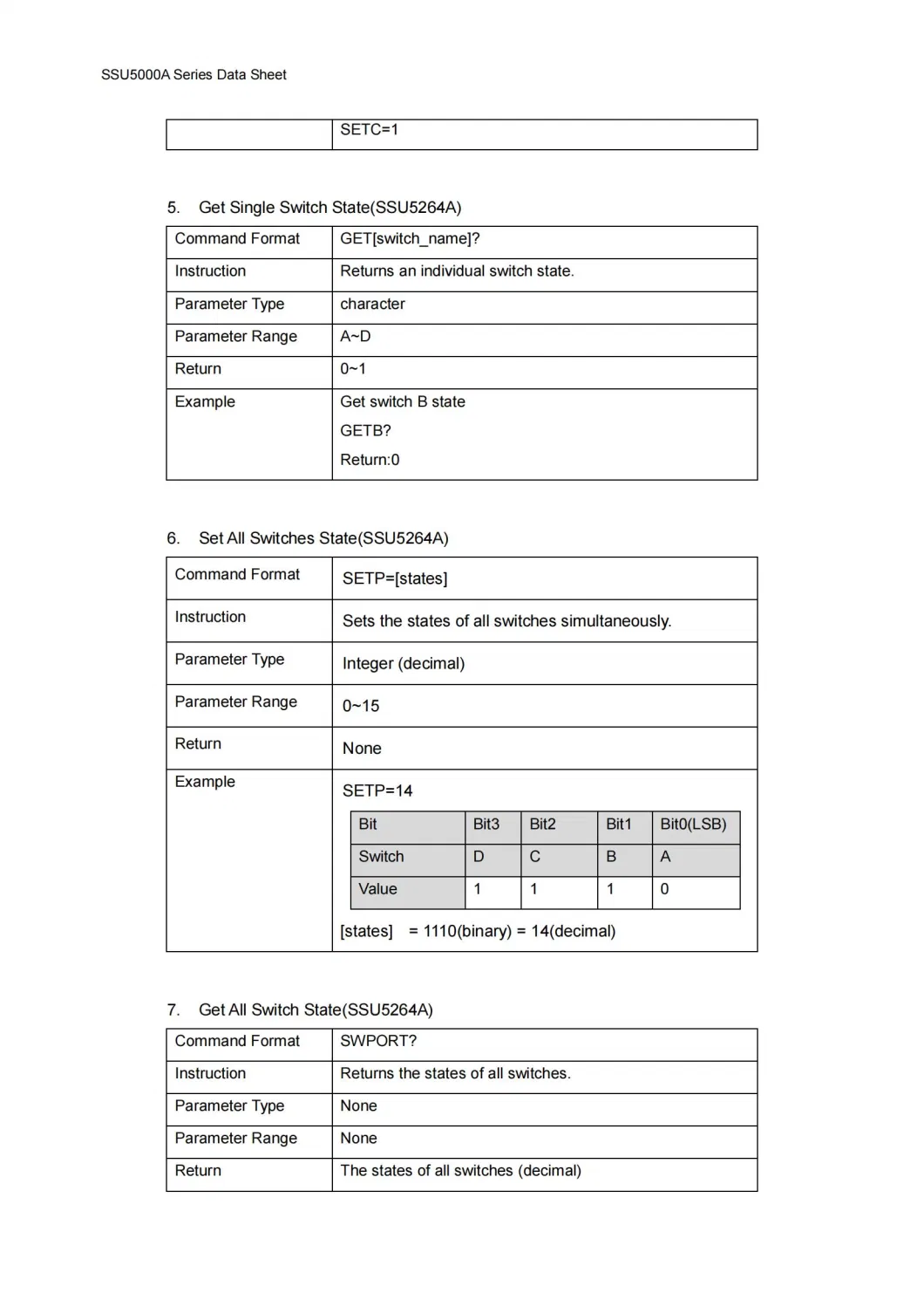 China Siglent Single Pole Six Throw Mechanical RF Switches Multi Port Testing